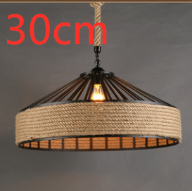 Round Wrought Iron LED Creative Chandelier