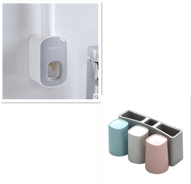 Automatic Toothpaste Holder for Bathroom