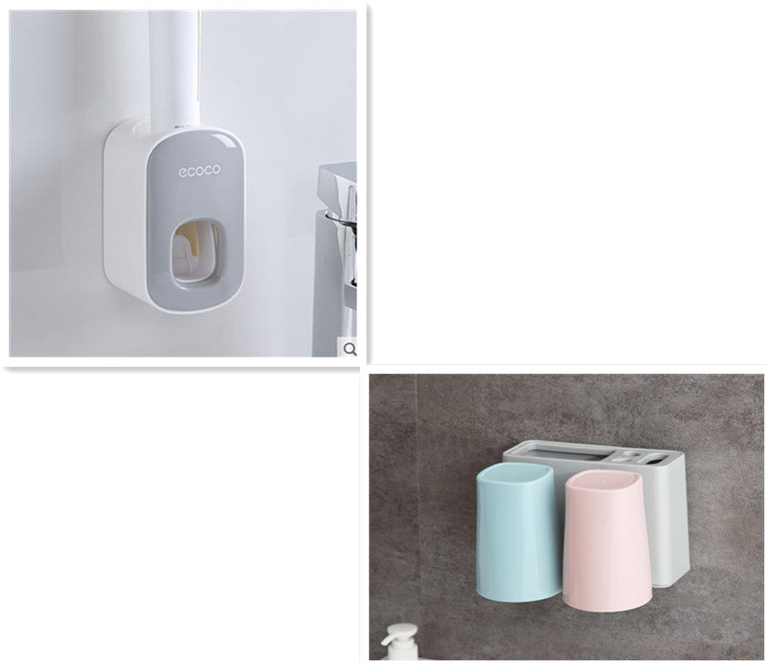 Automatic Toothpaste Holder for Bathroom