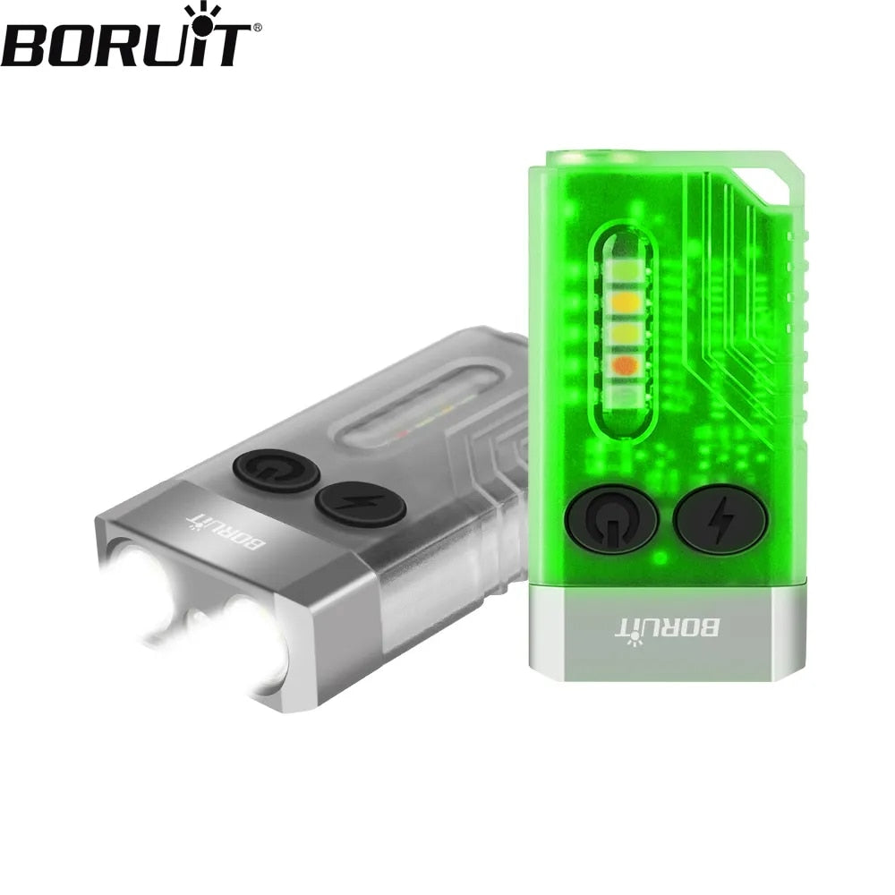 Compact LED Keychain Flashlight - Powerful and Portable