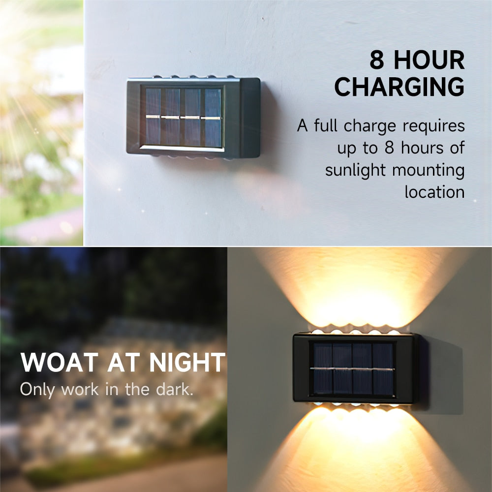 Solar LED Outdoor Garden Lights - Efficient Illumination