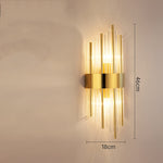 Modern Gold LED Wall Lights - TheOmniHome