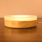 Wooden Night Light Bedside Acrylic Led - TheOmniHome