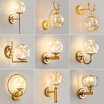 Modern Gold LED Wall Lights - TheOmniHome