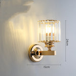 Modern Gold LED Wall Lights - TheOmniHome