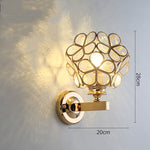 Modern Gold LED Wall Lights - TheOmniHome