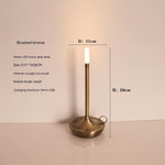 Touch Table Lamp - Rechargeable and Convenient - TheOmniHome