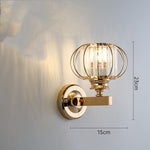 Modern Gold LED Wall Lights - TheOmniHome